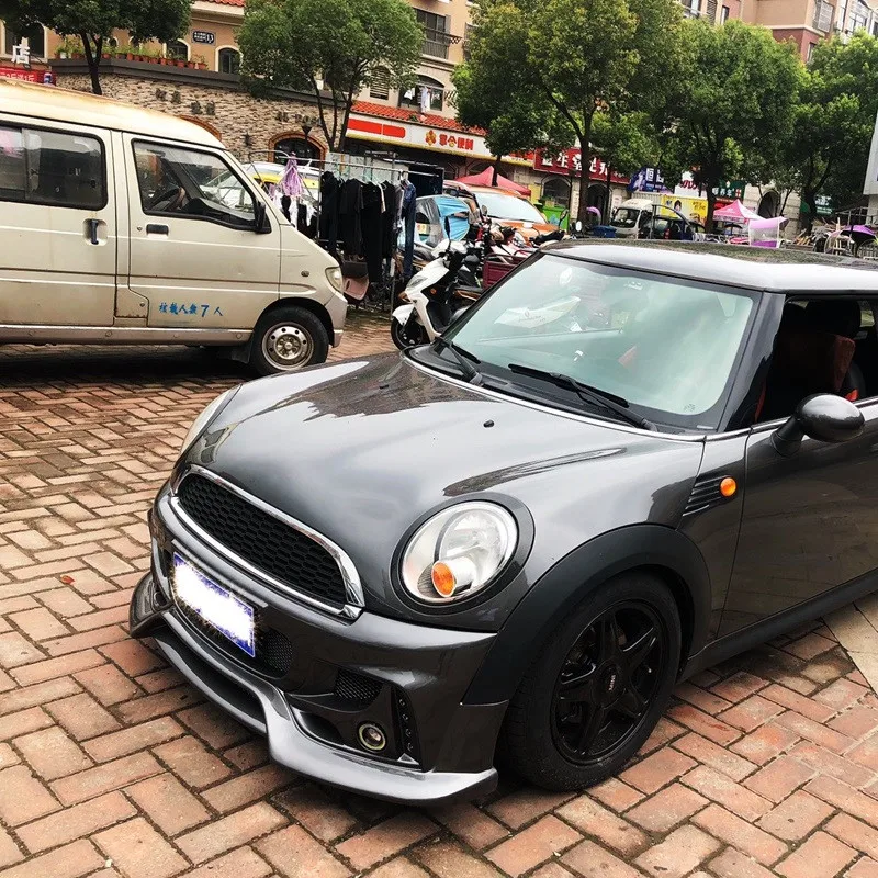 Отделка для автомобильной лампы из углеродного волокна Mini Cooper R56 3 дверного