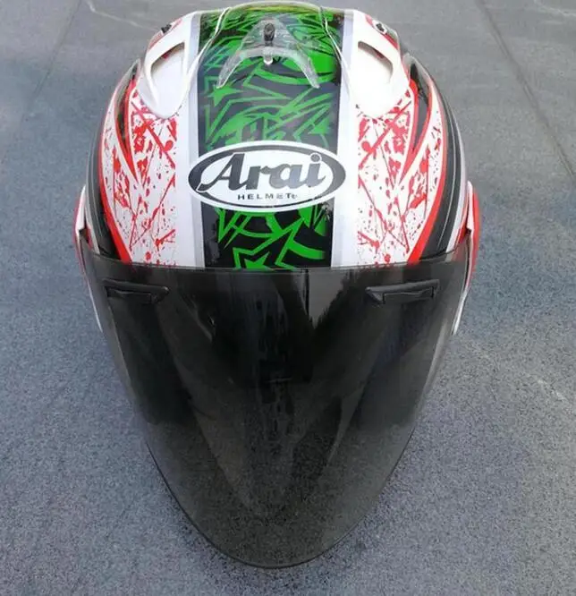 Горячая распродажа! для ARAI полуоткрытый мотоциклетный шлем для мужчин и женщин Старый мотоциклетный реактивный шлем ретро-шлем