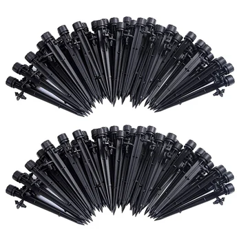

80Pcs Adjustable Irrigation Dripper, 360 Degree Adjustable Drip Irrigation System for Vegetable Garden Irrigation