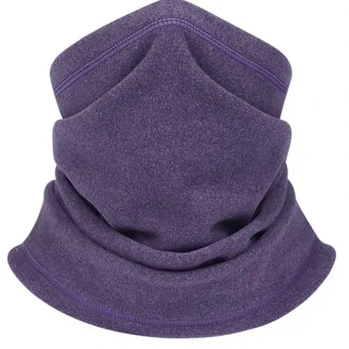 Purple Велоспорт Пешие прогулки Кемпинг маска для лица шарф открытый зимний шеи гетры повязка на голову, маска для лица крышка бандана шарф катание на лыжах бег головной убор - Color: Purple