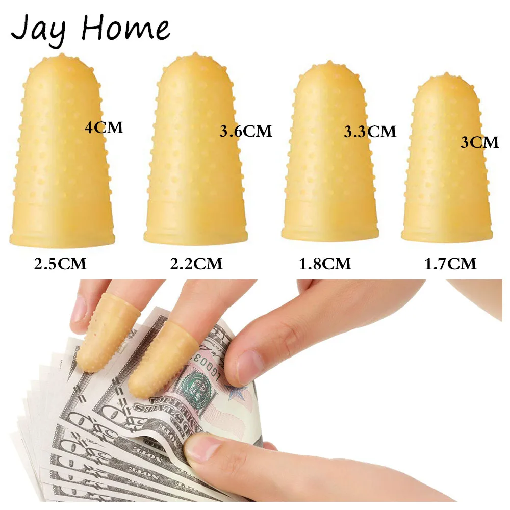 Lot De 10 Protège-doigts En Gel, Protection Du Bout Des Doigts En