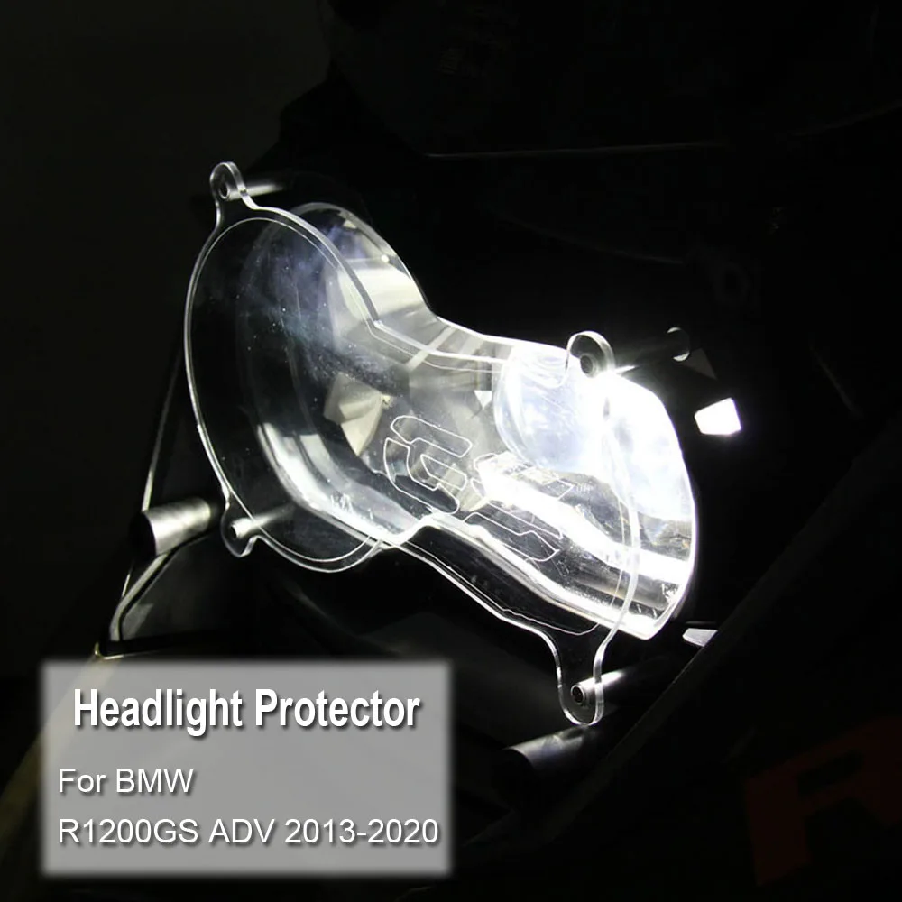 Bmw Gs 1200 Acrylic Headlight Protector Bmw R1200gs Adv Headlight