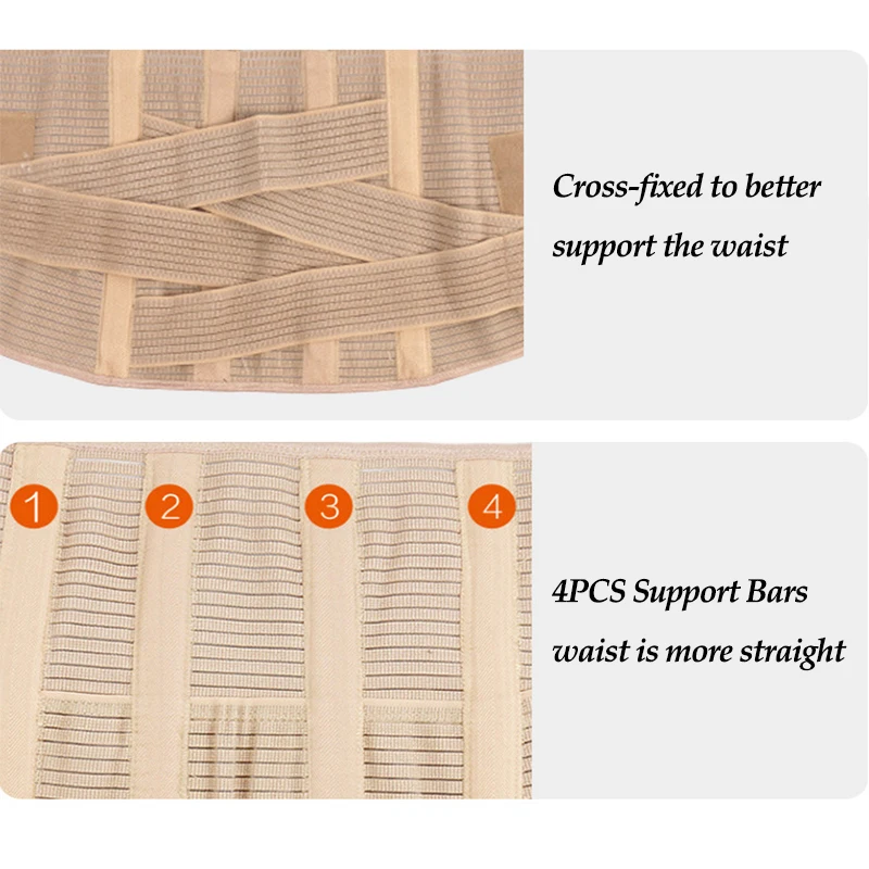 Расширенный Ортопедический Корсет для мужчин и женщин нижняя часть спины