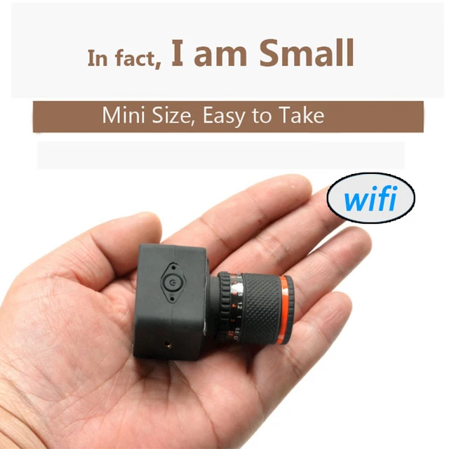 720P 50X Zoom Lens Wireless Point-to-Point Mini Camcorder mini camera wifi  Video Recording Supports