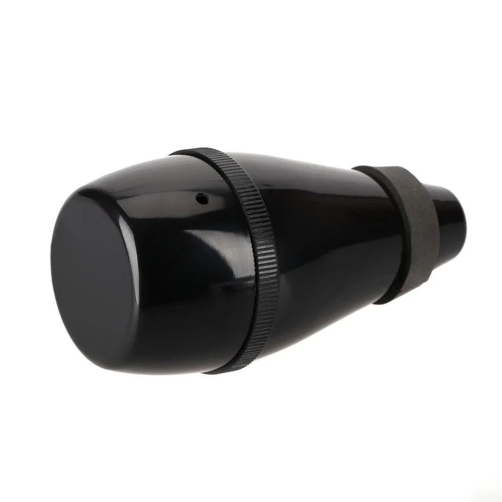 Trumpet Instrument Trumpet Mute Plastic Practice Light-weight Black Brass Instruments Musical Instruments Parts Trumpet Accessories