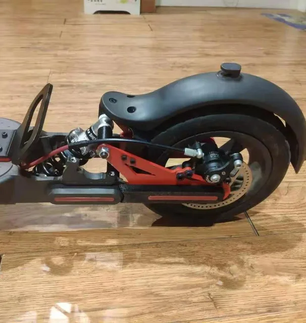Ammortizzatore Anteriore Per Scooter Elettrico - Compatibile Con 1S/M-365/PRO, Colore Rosso