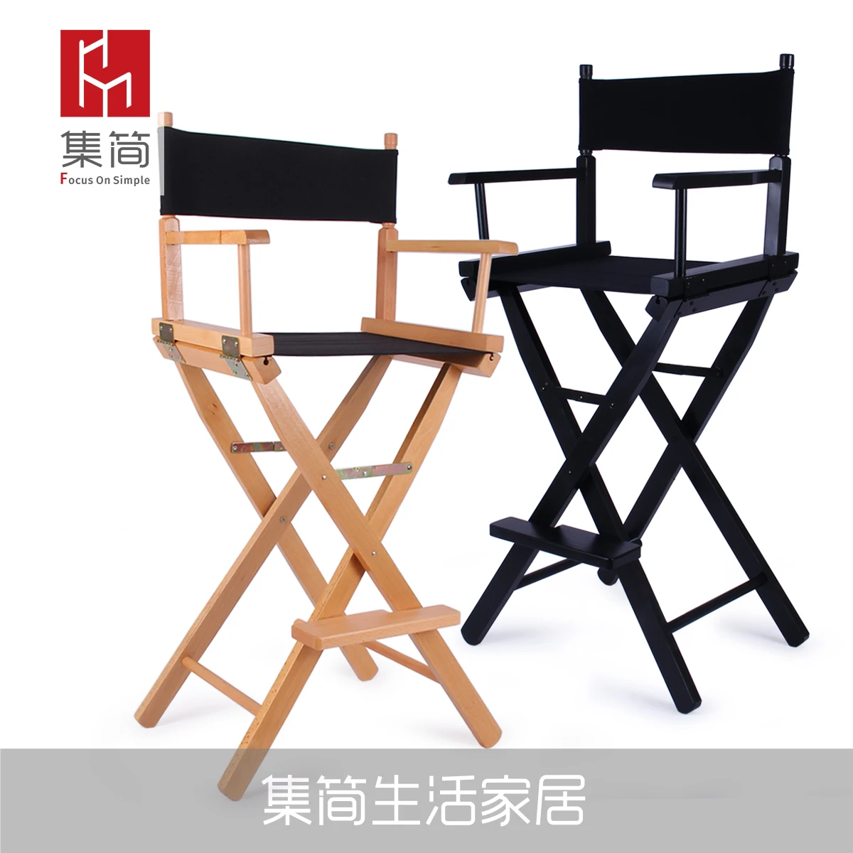 16%,Artist Director Chair Foldable Outdoor Furniture Lightweight Photography Accessorice Portable Folding Director Makeup Chair