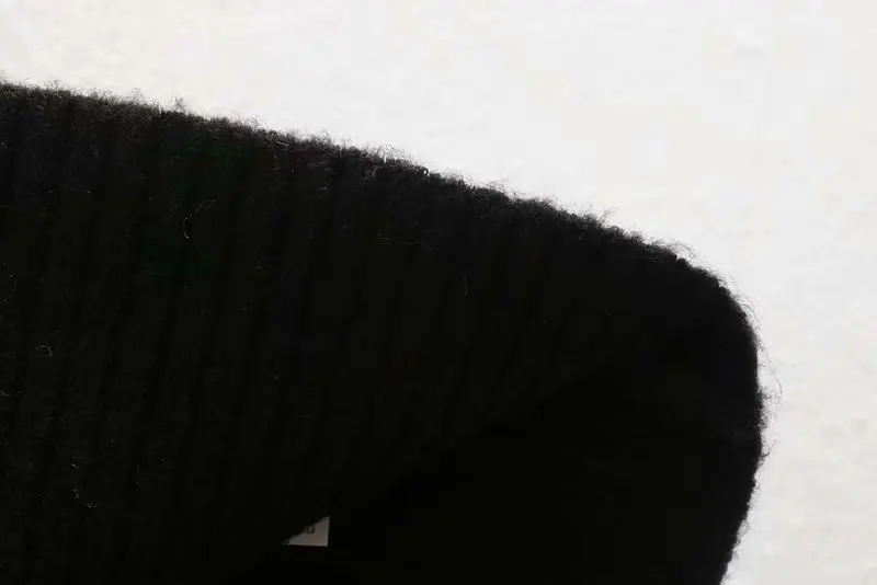 ZA, модные женские вязаные свитера, осенняя и зимняя женская одежда, новые свободные жаккардовые вязаные свитера с v-образным вырезом и ромбиком