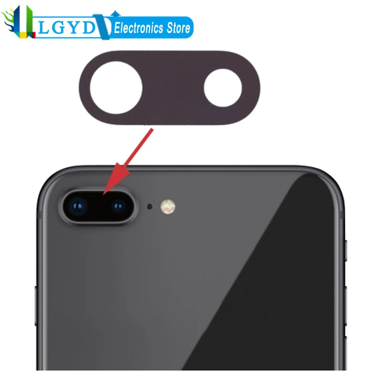 

Запасные части для объектива задней камеры iPhone 8 Plus