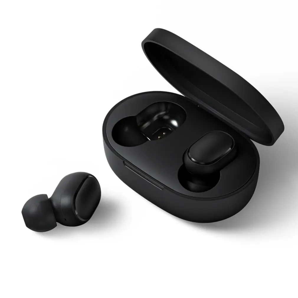 Xiaomi Redmi Airdots TWS Bluetooth 5,0 наушники стерео беспроводной Активный шумоподавление с микрофоном громкой связи Наушники с управлением AI