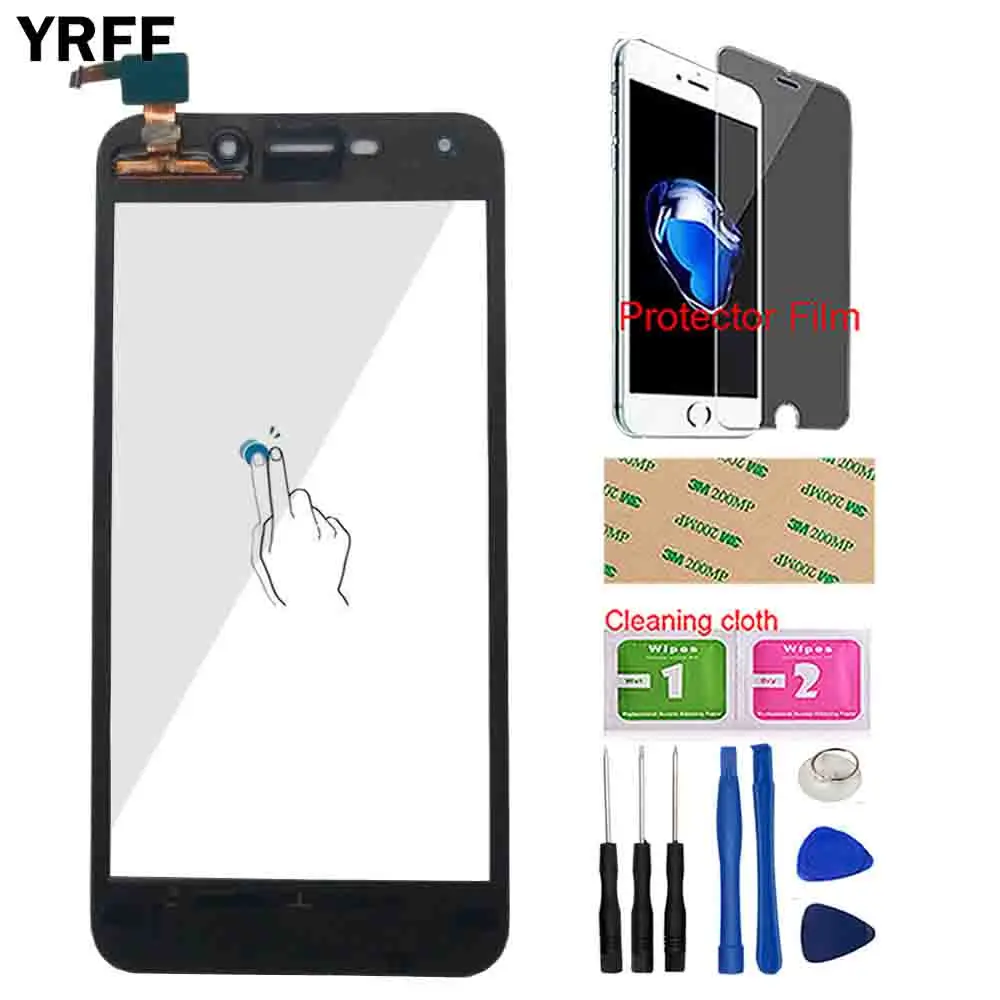 Сенсорная панель дигитайзера для телефона BQ 5008 BQS5008 BQ BQS 5008 Wide BQS-5008 BQ-5008, сенсорная панель с передним стеклом