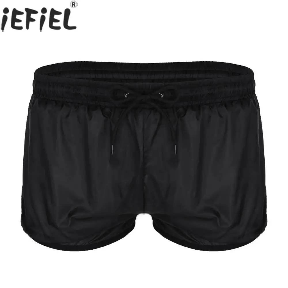 Мужское нижнее белье трусы-боксеры шорты для геев сексуальные прозрачные