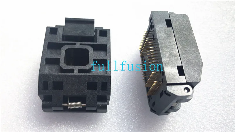 IC51-0804-890 Yamaichi IC Test Socket QFP80P 0.8mm Pitch Burn in Socket