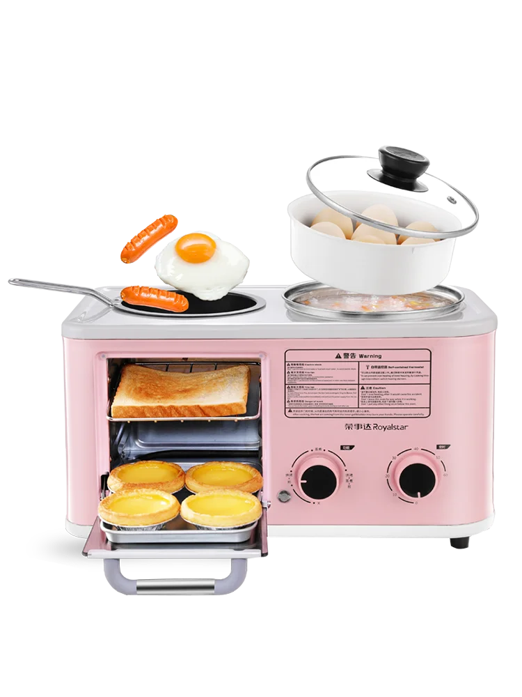 

Multifunctional Breakfast Machine Four-in-one Toaster Small Toaster Kitchen Appliances