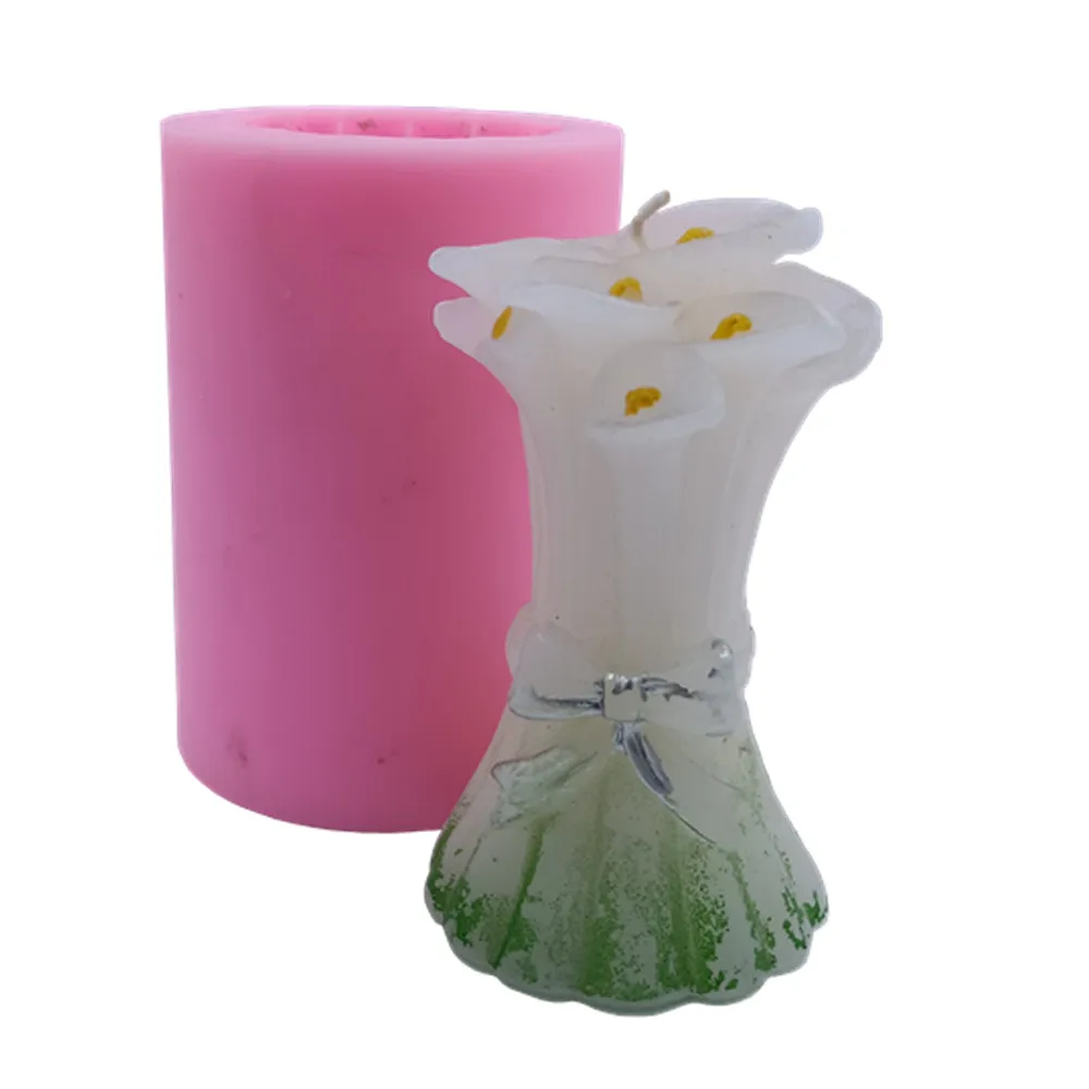 Wedding Design Candle Molds 3D Silicone Mold for Decorating Making | Дом и сад