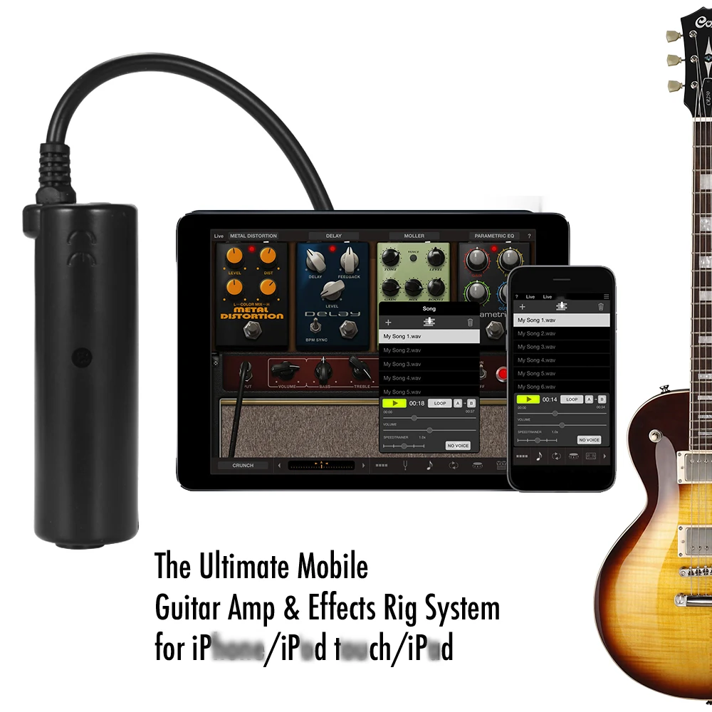 

Mini Guitar Link Cable Adapter AMP Audio Interface Converter Guitars Pedal Links Line Musical Instruments Accessories