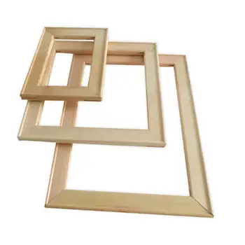 

Beautiful Blank Frame Draw DIY Wooden Art Frame Wooden Frame Canvas Oil Painting