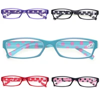 Turezing  2022 Fashion Print Flower Frame Reading Glasses For Women with Spring Hinge Men  HD Presbyopia Reader Optical Eyeglass 1
