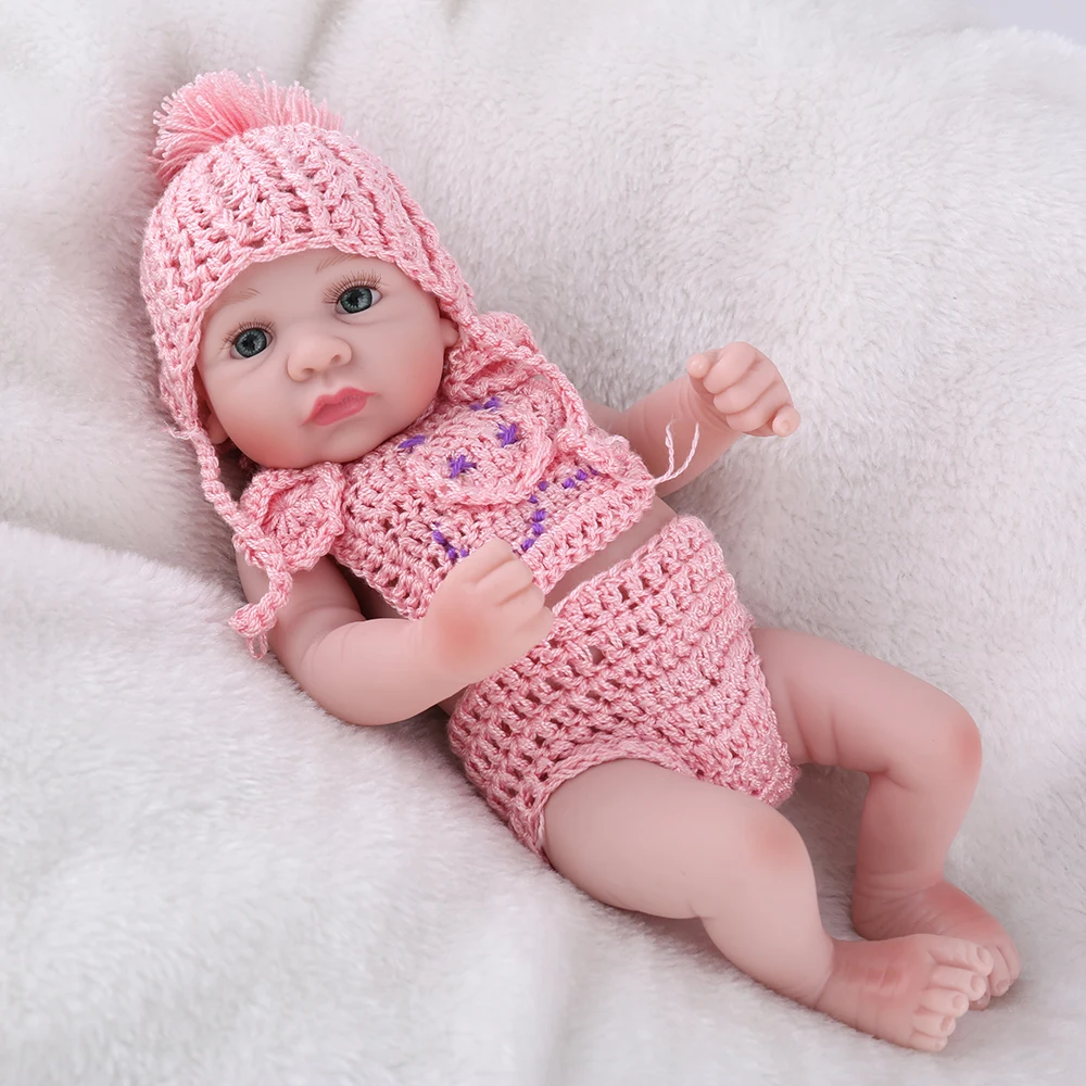 28 см имитация детского силиконового винилового тела Реалистичная bebe