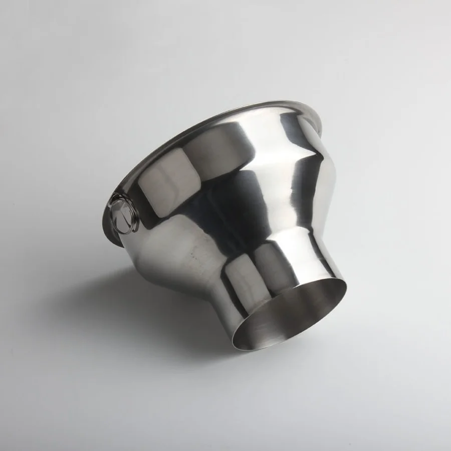 High-quality Stainless Steel Funnel Funnel Large Caliber Wide Mouth Jam Funnel 15 Cm