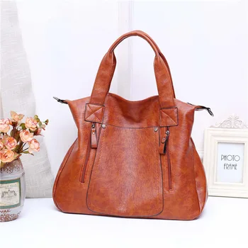 

WOMEN'S Leather Bags Handbag Large Capacity Soft Leather Shoulder Bag Women's Large Bag Shoulder Bag