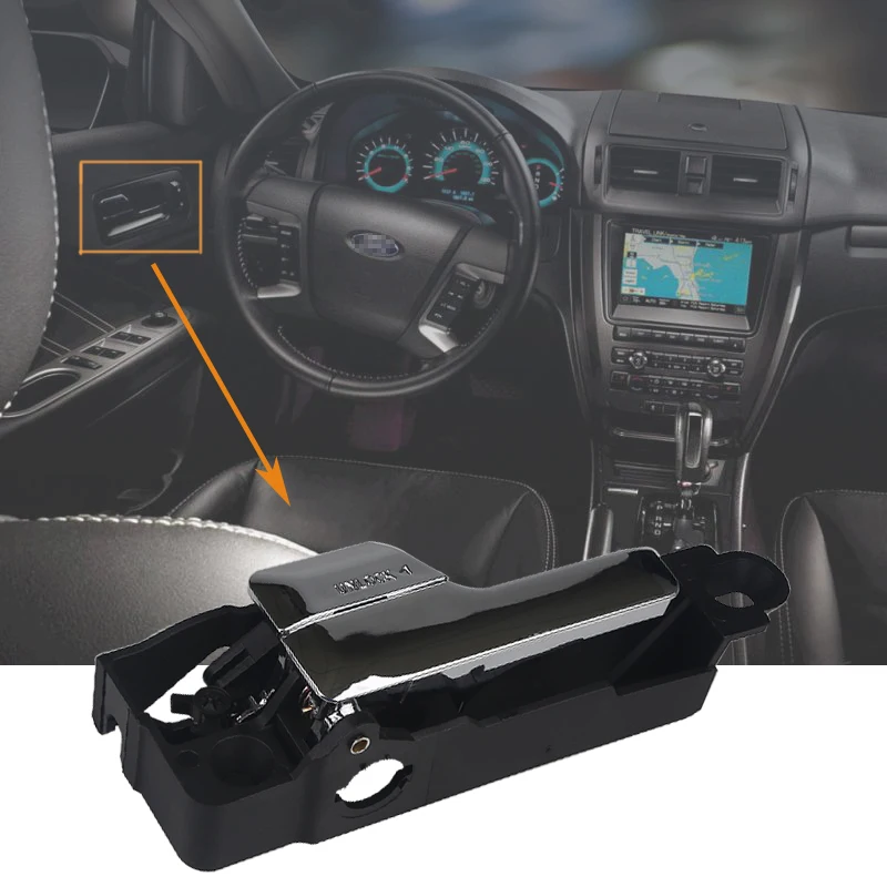 4 шт., левая и правая ручка для Ford Mercury Milan Fusion Lincoln MKZ Zephyr, внутренние дверные ручки, внутренние ручки для автомобиля