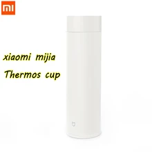 Xiaomi Mijia портативный из нержавеющей стали 500 мл термобутыль для воды тонкий дизайн лучшее качество 12 часов теплоизоляция