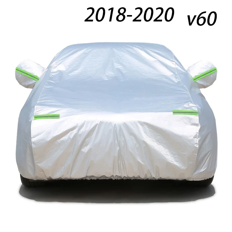 Для Volvo xc60 ткань Оксфорд Одежда v60 xc90 s90 xc40 s60 автомобильный чехол одежда Солнцезащитный козырек- автомобильные аксессуары - Название цвета: v60 2018-2020