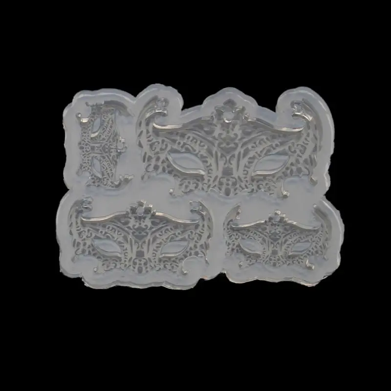 

DIY Cute Rabbit Mask Cloud Pendant Silicone Resin Mold Jewelry Making Tools