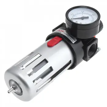 

BFR4000 Air Compressor 0-1.0mpa Adjustable Oil Water Separator Regulator PT1/2(mm) Caliber with Gauge
