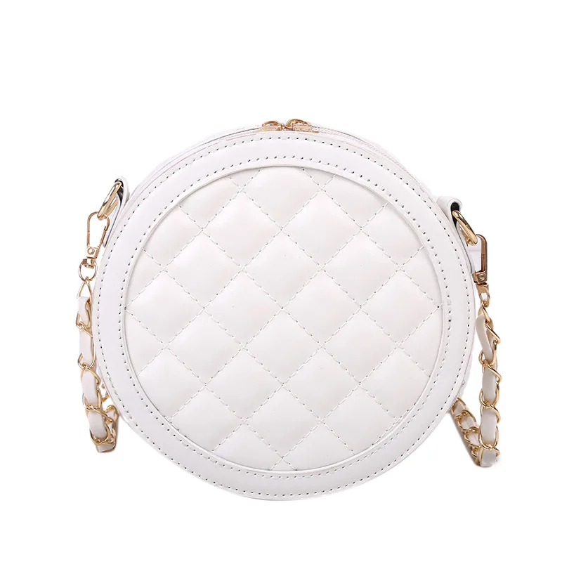 

Summer women's bags 2020 new fashion small round bag messenger bag rhombus chain bag Shoulder bagHandbags for Women's Phone bag