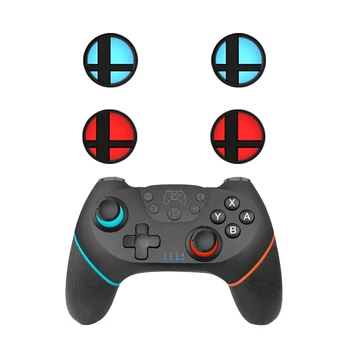 

2 Set for Nintendo Switch Accessories: 1 Set Silicone Protection Joystick Cap & 1 Set Wireless Game Controller Joystick