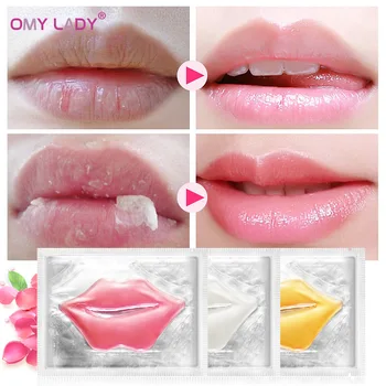 

30pcs Collagen Lip Mask Combination 3 Types Moisturing Nourishing Anti Wrinkle Lip Enhancement Lips Care