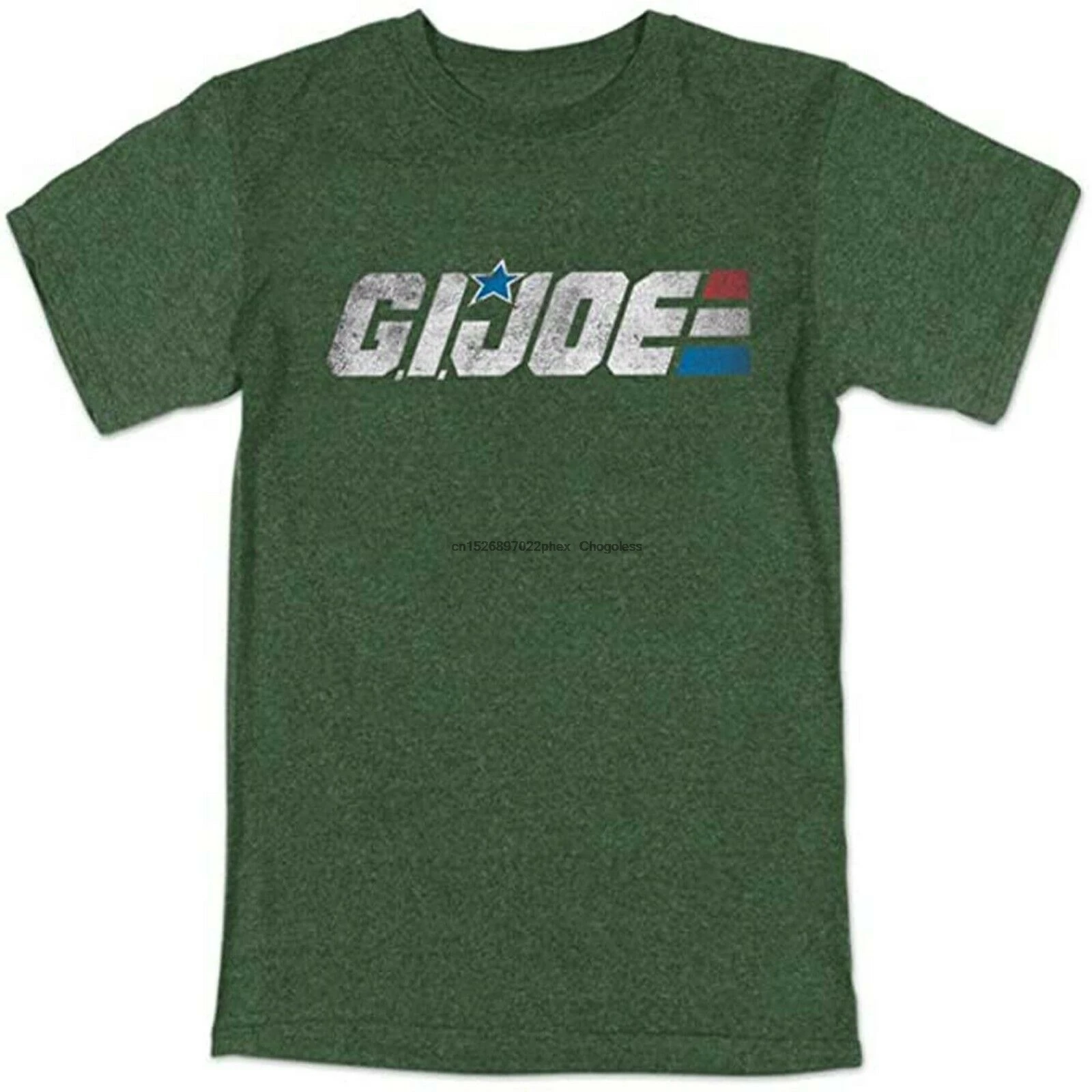 Мягкая облегающая футболка с логотипом GI JOE в стиле ретро новинка S M L XL XXL