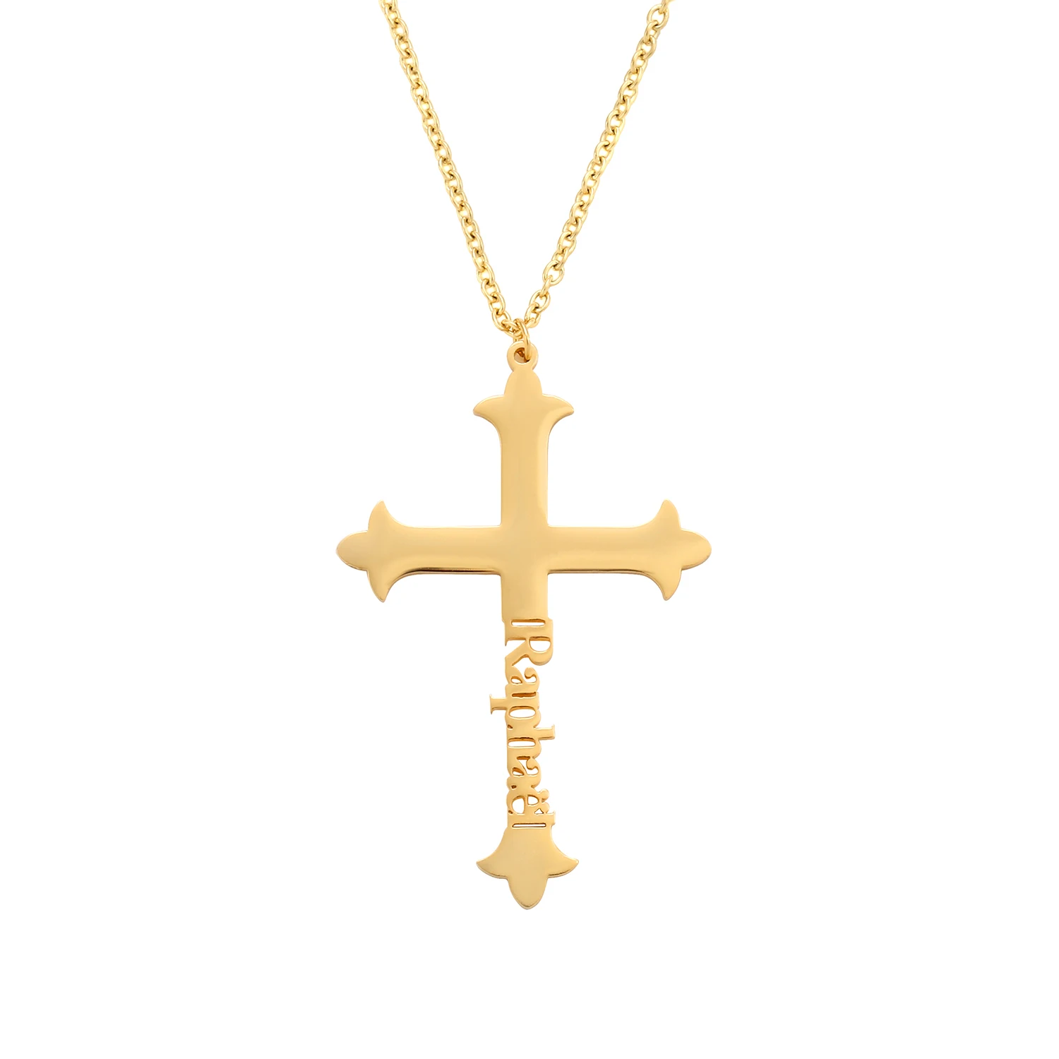 Qi Qi Wu Personalized Cross Name 