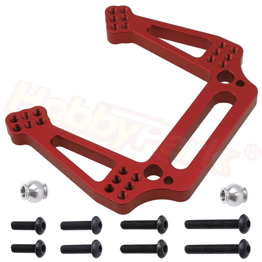 Алюминиевые передние и задние ударные башенные крепления для 1/10 Traxxas Slash 2WD Stampede 2WD Rustler VXL 3638 3639 запасные части для обновления