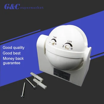 

1PC New Arrival 220-240V 50Hz 180 Degree Outdoor Security PIR Infrared Motion Sensor Detector Movement diy electronics