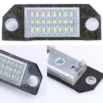 

Bulb License Plate lights For Ford Focus MK2 2003-2008 2pcs LED 12V Car For Ford Focus C-MAX 2003-2007