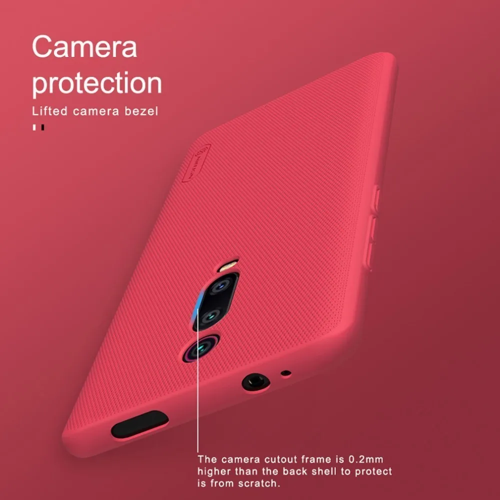 Для Xiaomi Redmi Mi 9T Pro Чехол k20 pro крышка глобальной версии Nillkin Супер Матовый Защитный ПК Жесткий Чехол для красного Для Redmi K20 Mi9T