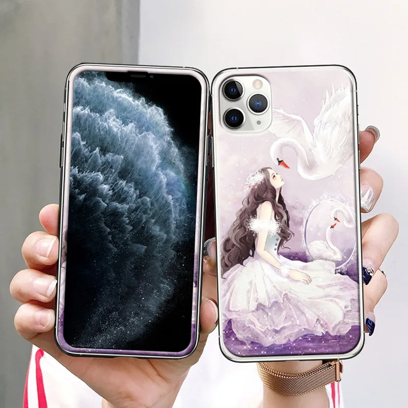 Мягкий чехол из ТПУ для iPhone 11 11Pro Max Xs Max Xr 7 8 6 6s Plus - Цвет: Pattern 4