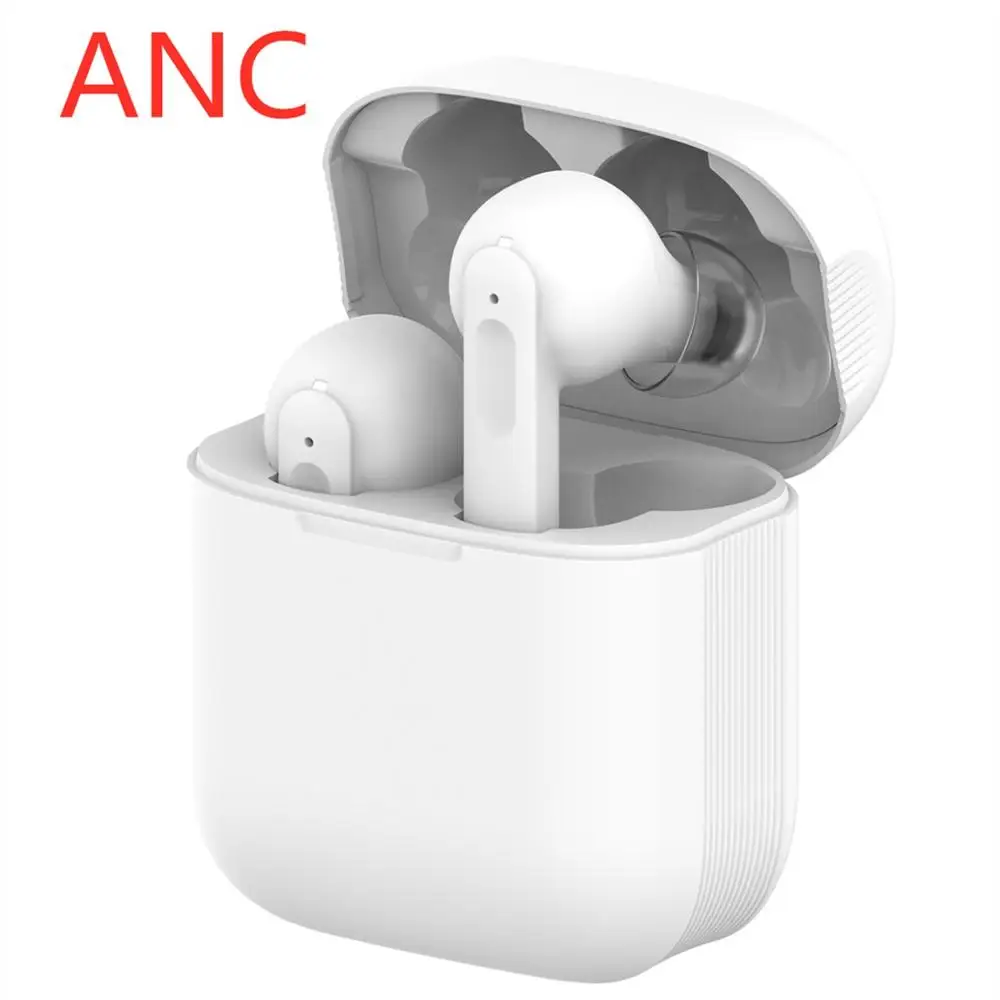 Беспроводные наушники ANC TWS спортивные стереонаушники с Bluetooth гарнитура активным