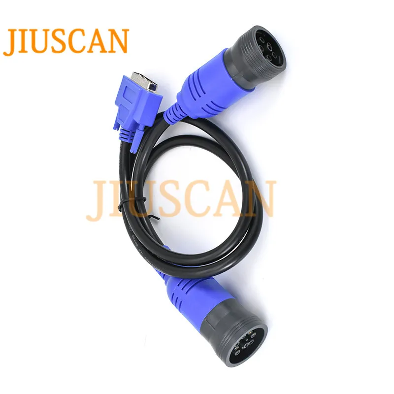 JIUSCAN Portocol адаптер 5 OBDII кабель универсальный дизельный грузовик диагностический инструмент