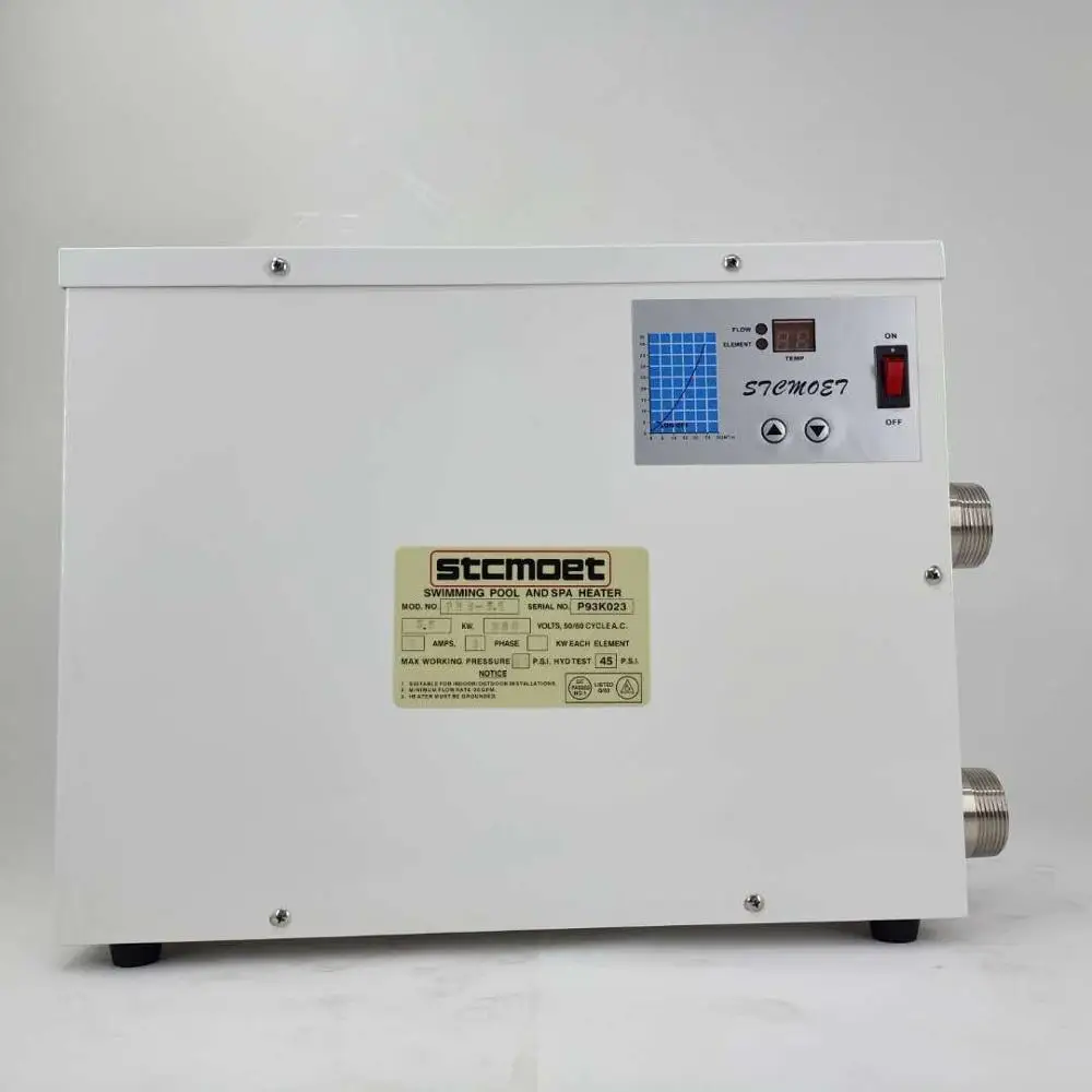 Free Shipping 15KW 220-240V 50/60HZ circulation heating fast heat time stable working performance switch controller SPA heater |