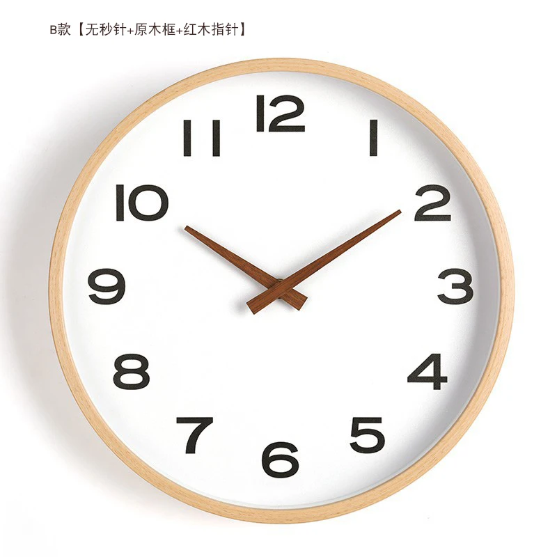 Wall Clock Modern Design Kitchen Simple White Watch For Living Room Reloj Cocina Luminova Bestselling Home Decoration GG50gz - Цвет: 17
