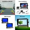 JIEPIE Vehicle AHD 720P Backup Camera System with 7” Monitor +AHD Rear View Camera kit for Truck Bus Parking Rearview System ► Photo 2/6