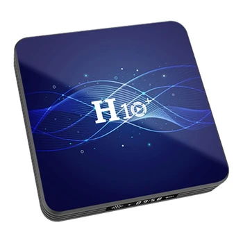 

H10 Plus TV Box Android 9.0 1GB RAM 8GB ROM Network Player 2.4G 5G Wifi 4K H.265 Netflix Youtube Media Player(EU Plug)
