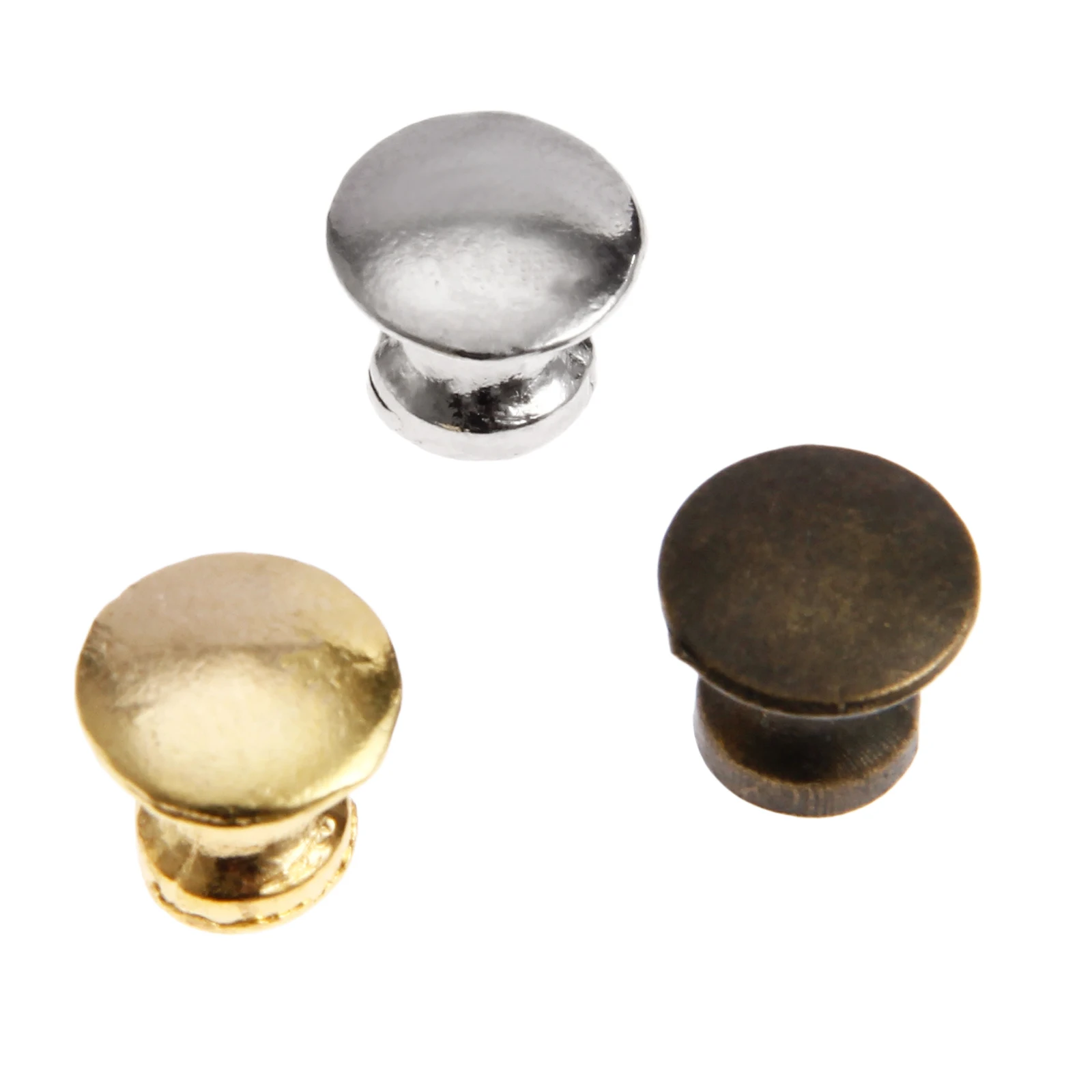 5pc/lot Mini Knobs 12x11mm Round Handles Alloy Pulls Antique Bronze/Silver/Gold Drawer Door Decor Cabinet Chest Kitchen w/screws furniture knobs