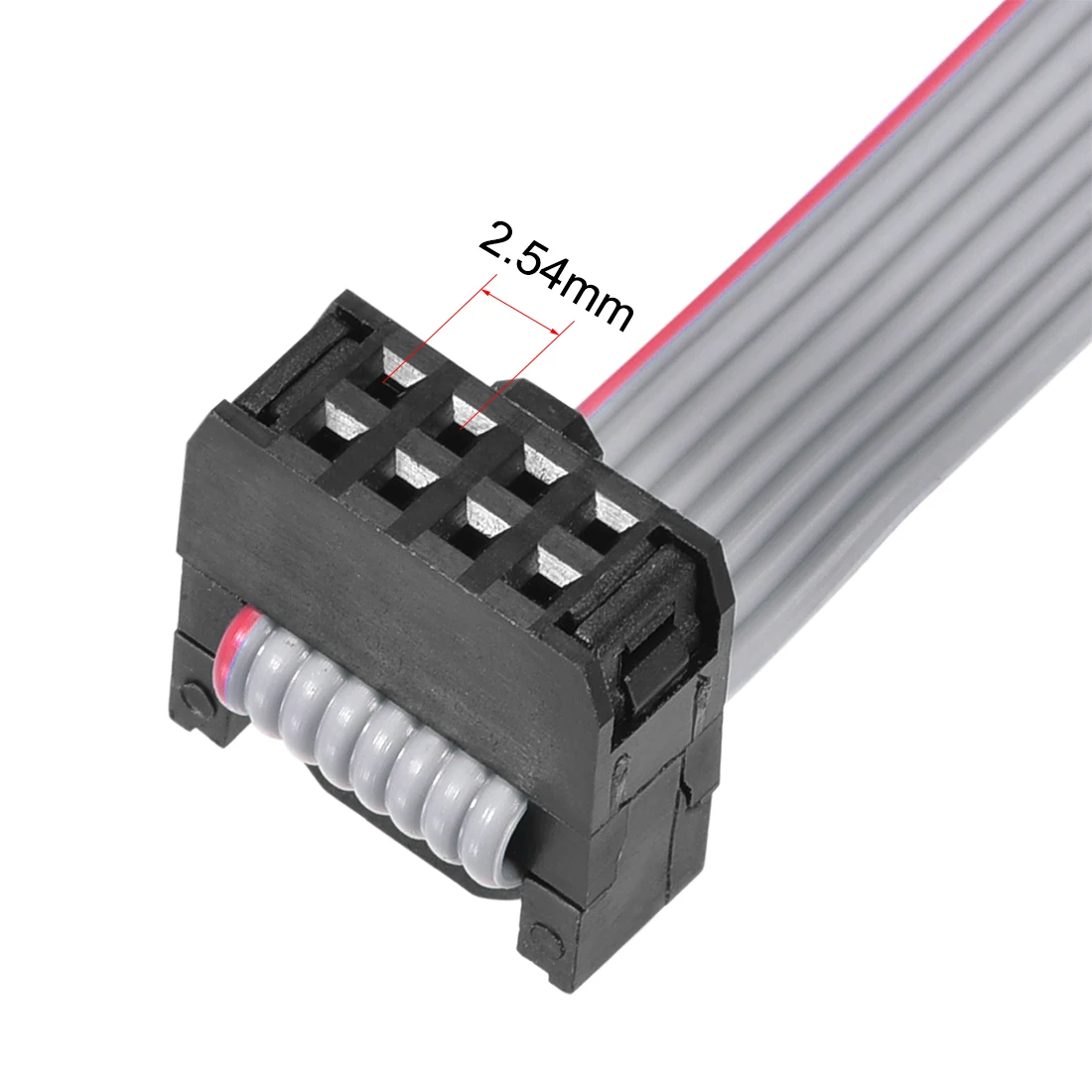uxcell IDC Wire Flat Ribbon Cable FC/FC Connector A-type 50 Pins 18Pin