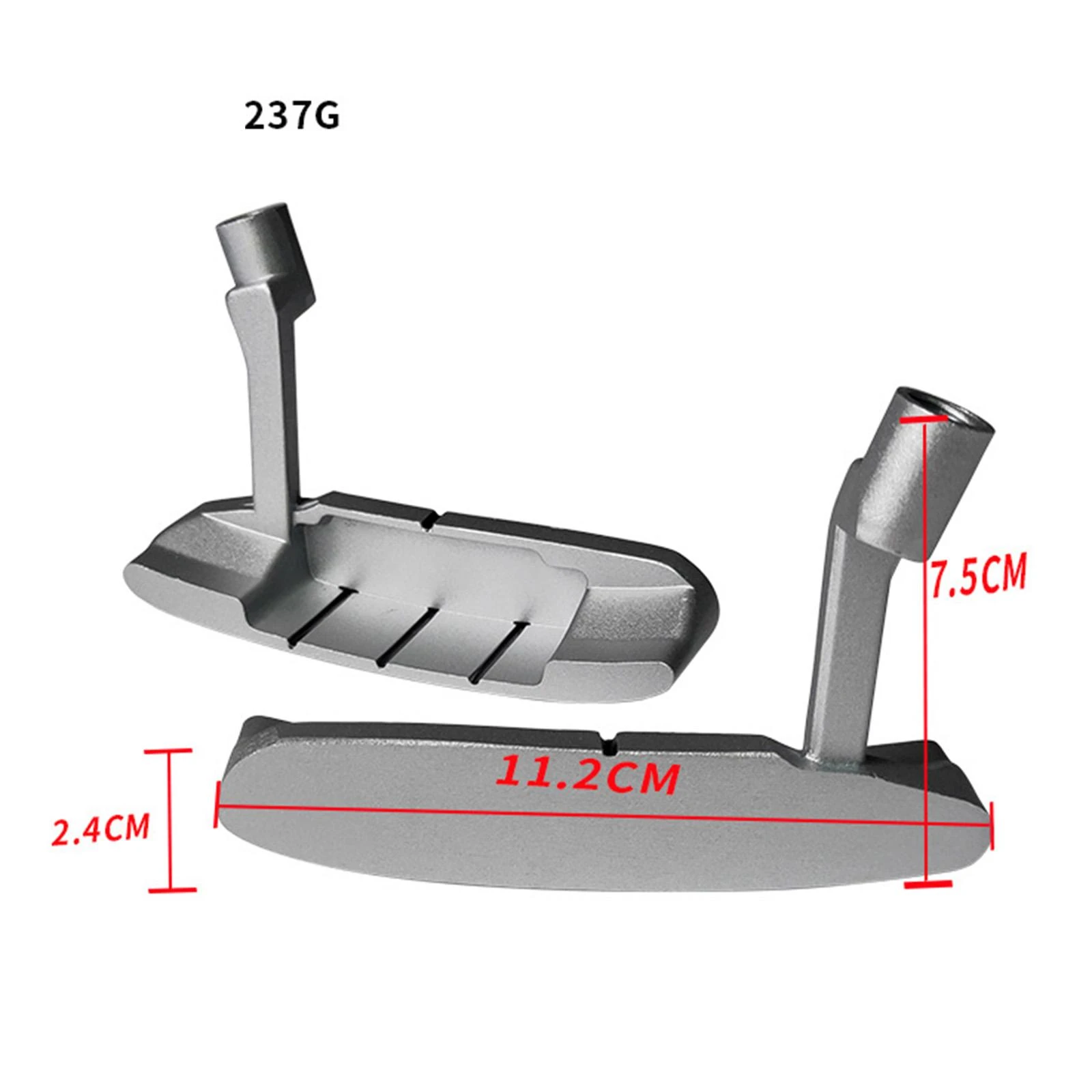 Zinc Alloy Golf Putter Head, Right Handed ,singlesided Equipment For