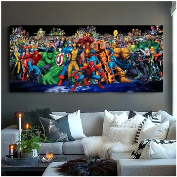 

5D Large Diy Diamond Painting Diamond Embroidery Marvel Superhero collect Pictures Of Rhinestones By Numbers MosaicZP-3294